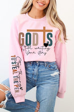 God Writing Your Story Graphic Fleece Sweatshirts