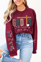 God Writing Your Story Graphic Fleece Sweatshirts