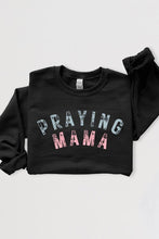 Praying Mama Christian Graphic Fleece Sweatshirts