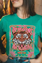 Heavens Roaring Tiger Psalm 19:1 Graphic T Shirts
