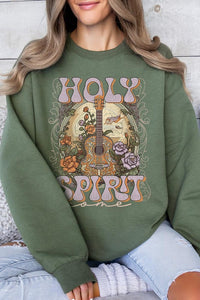 Holy Spirit Country Graphic Fleece Sweatshirts