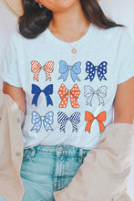 Bows Ribbons Fourth Of July Graphic T Shirts